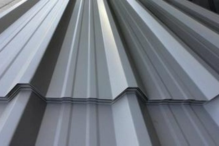 tôle de toiture aluminum